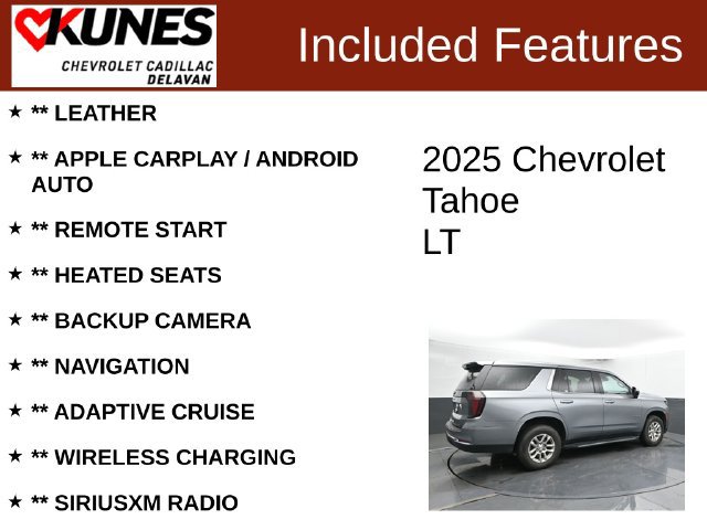 Used 2025 Chevrolet Tahoe LT AWD/4WD image 3