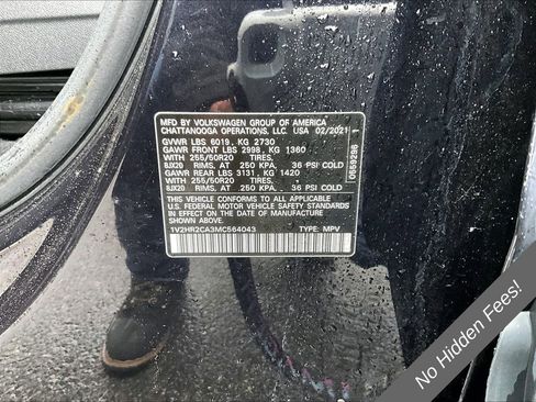 Used 2021 Volkswagen Atlas SE w/ Towing Package AWD/4WD image 31