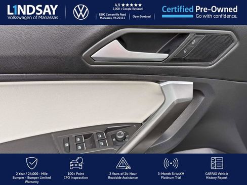 Certified 2021 Volkswagen Tiguan SE w/ Panoramic Sunroof Package image 18