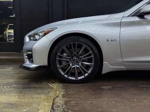 Used 2016 INFINITI Q50 Red Sport 400 image 4