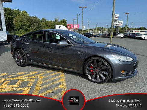 Used 2015 Tesla Model S P85D AWD/4WD image 3