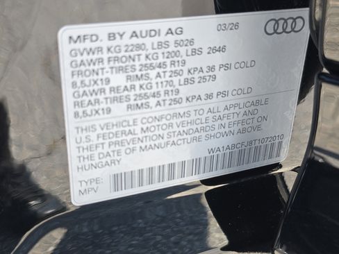New 2026 Audi Q3 quattro 2.0T AWD/4WD image 34