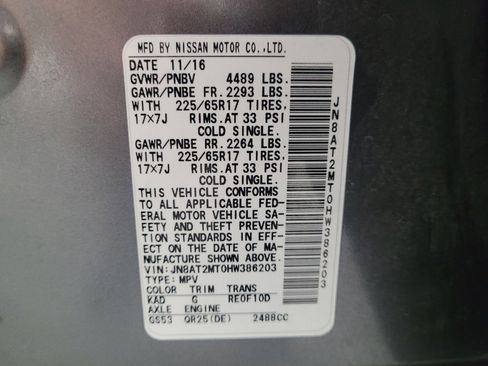 Used 2017 Nissan Rogue S image 33