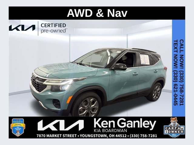 Certified 2024 Kia Seltos S AWD/4WD 360° Tour