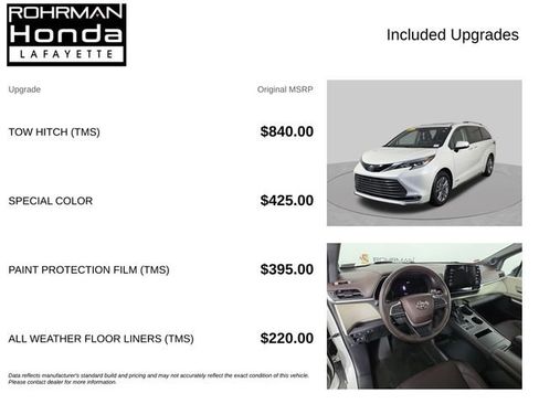 Used 2021 Toyota Sienna Platinum AWD/4WD image 4