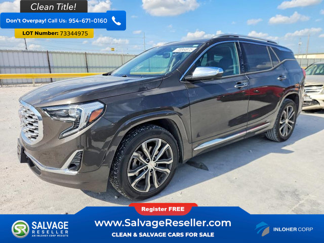 Used 2019 GMC Terrain Denali w/ Advanced Safety Package FWD image 1