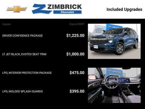 Certified 2026 Chevrolet Traverse LT w/ Driver Confidence Package AWD/4WD image 14