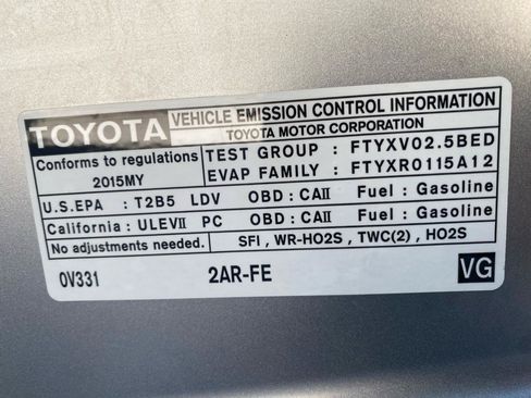 Used 2015 Toyota Camry LE FWD image 37