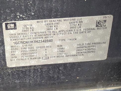 Used 2017 Chevrolet Silverado 1500 W/T w/ WT Convenience Package image 15