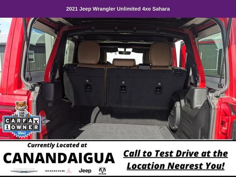 Used 2021 Jeep Wrangler Unlimited Sahara w/ Cold Weather Group AWD/4WD image 13