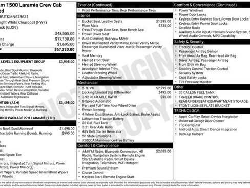 Used 2021 RAM 1500 Laramie AWD/4WD image 5