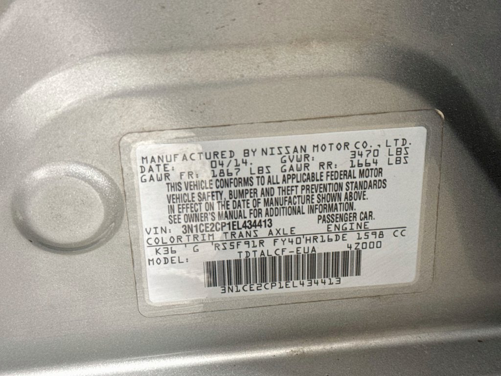 Used 2014 Nissan Versa Note S FWD image 36
