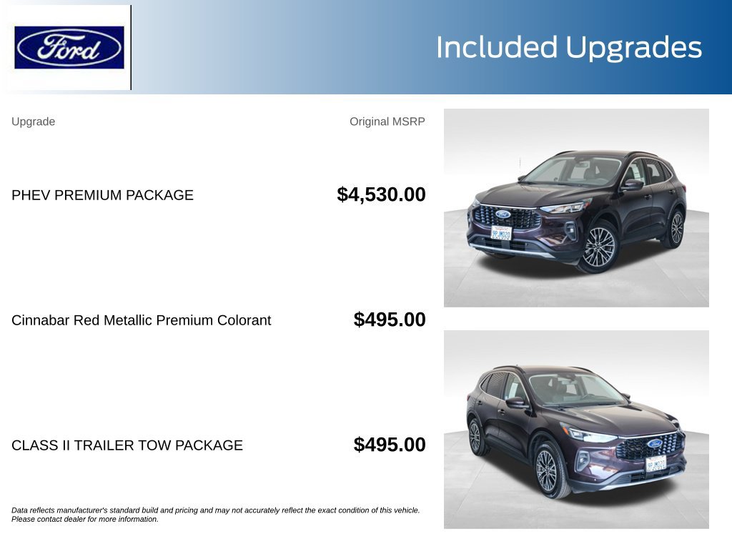 Certified 2023 Ford Escape SE w/ PHEV Premium Package FWD image 11