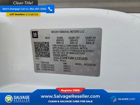 Used 2019 Chevrolet Express 3500 Extended w/ Driver Convenience Package RWD image 17