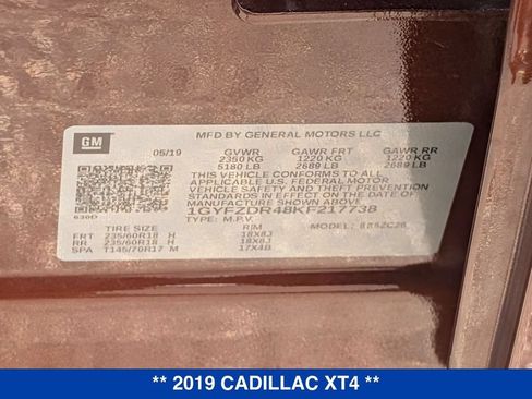 Used 2019 Cadillac XT4 Premium Luxury AWD/4WD image 37