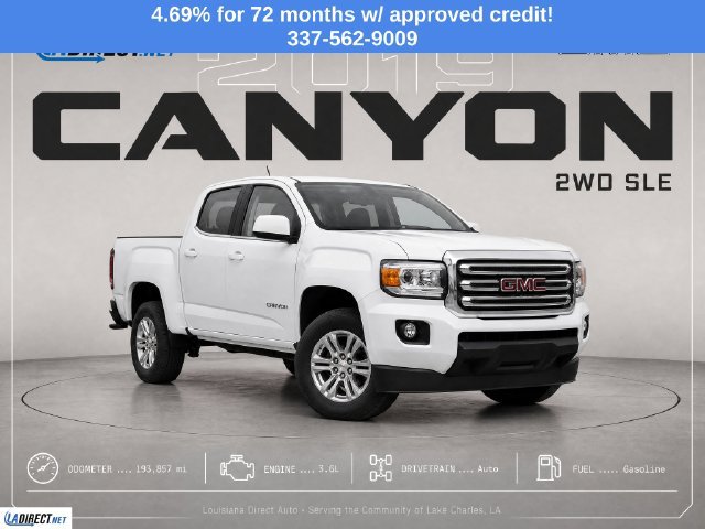 Used 2019 GMC Canyon SLE RWD image 1
