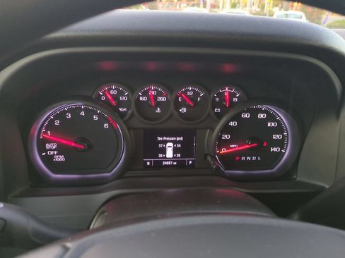 Used 2023 Chevrolet Silverado 1500 Custom w/ LPO, Dark Essentials Package RWD image 11