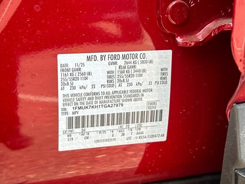New 2026 Ford Explorer ST-Line RWD image 25