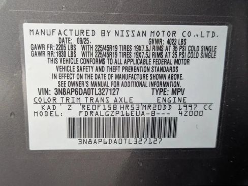 Certified 2026 Nissan Kicks SR FWD image 22