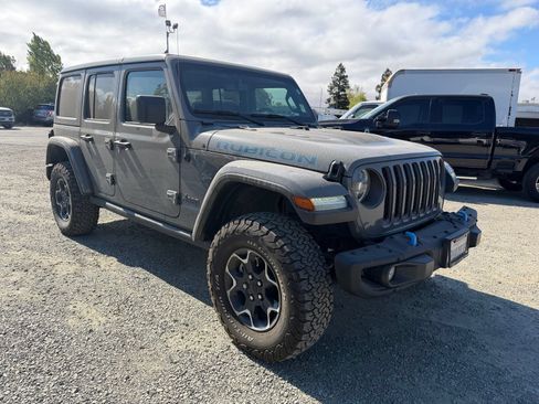 Used 2023 Jeep Wrangler Unlimited Rubicon 4xe w/ Steel Bumper Group AWD/4WD image 6