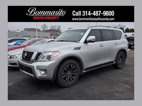 Used 2017 Nissan Armada Platinum w/ Captain Seat Package image 1