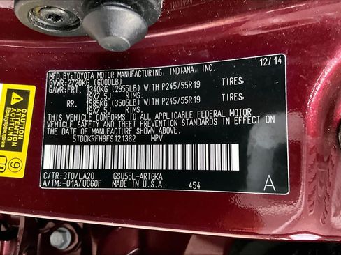 Used 2015 Toyota Highlander Limited Platinum AWD/4WD image 35