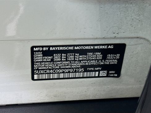 Used 2023 BMW X5 sDrive40i w/ Parking Assistance Package image 12