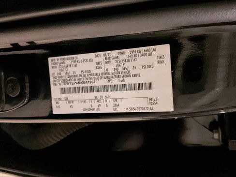 Certified 2021 Ford F150 Lariat w/ Equipment Group 502A High image 29