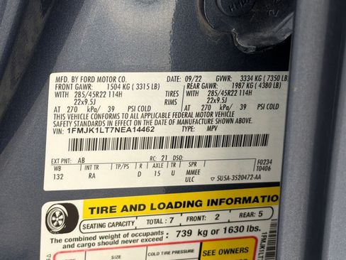 Used 2022 Ford Expedition Max Platinum RWD image 27