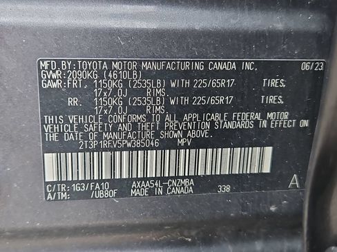 Used 2023 Toyota RAV4 XLE w/ Convenience Package AWD/4WD image 44