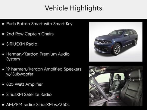 Used 2021 Dodge Durango Citadel w/ Premium Entertainment Group AWD/4WD image 20