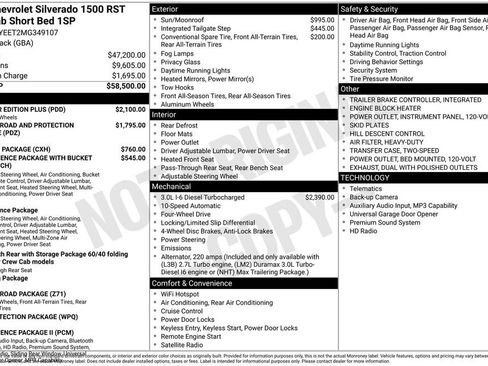 Certified 2021 Chevrolet Silverado 1500 RST w/ All Star Edition Plus AWD/4WD image 4
