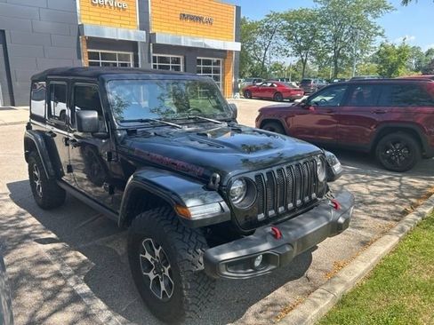 Used 2021 Jeep Wrangler Unlimited Rubicon AWD/4WD image 3