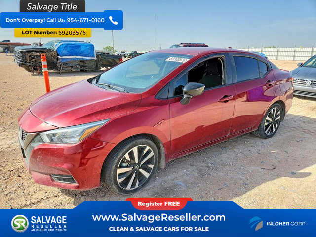 Used 2022 Nissan Versa SR FWD image 1