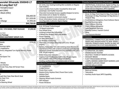 Certified 2024 Chevrolet Silverado 3500 LT image 41
