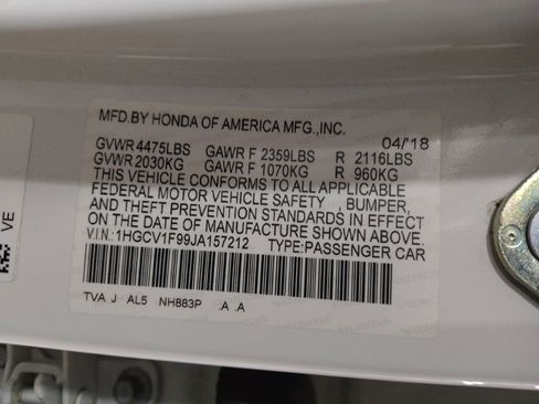 Used 2018 Honda Accord Touring image 33