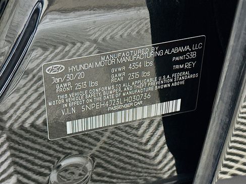 Used 2020 Hyundai Sonata Limited w/ Cargo Package image 12