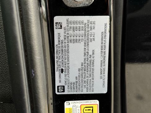 Used 2021 Chevrolet Suburban Z71 AWD/4WD image 60