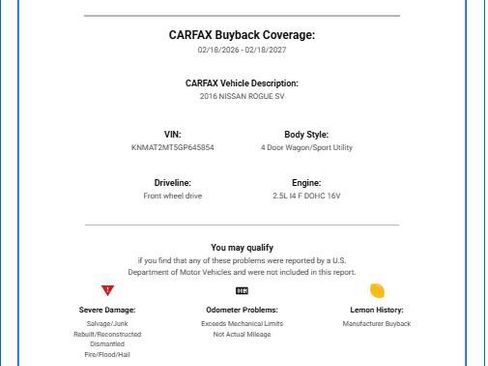 Used 2016 Nissan Rogue SV FWD image 44