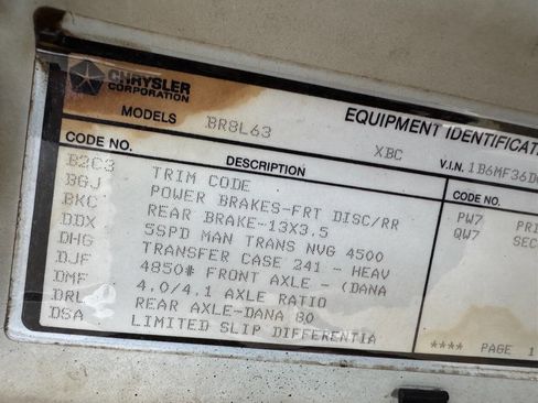 Used 1997 Dodge Ram 3500 Truck 4x4 Regular Cab image 22