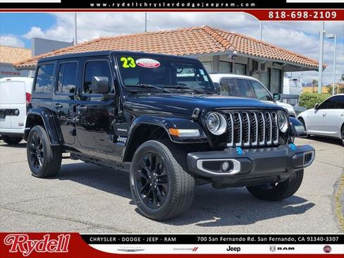 Certified 2023 Jeep Wrangler Unlimited Sahara AWD/4WD image 1