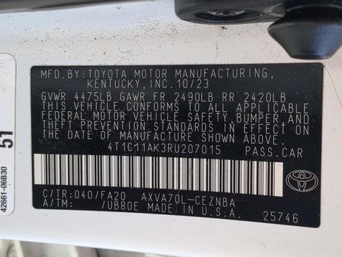 Used 2024 Toyota Camry LE image 34