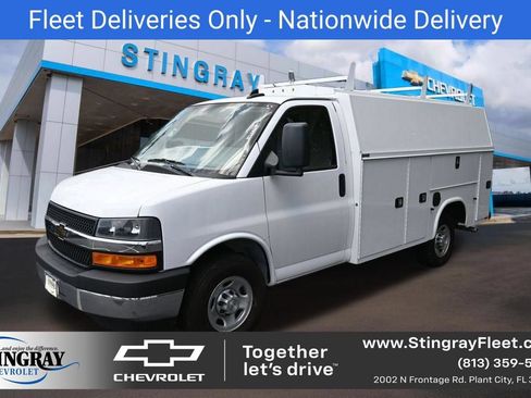 New 2025 Chevrolet Express 3500 w/ Power Convenience Package RWD image 1