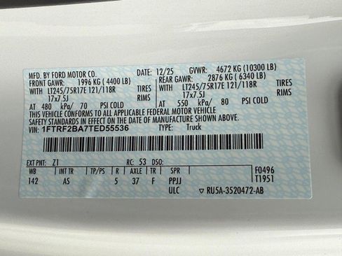 New 2026 Ford F250 XL w/ XL Chrome Package image 21