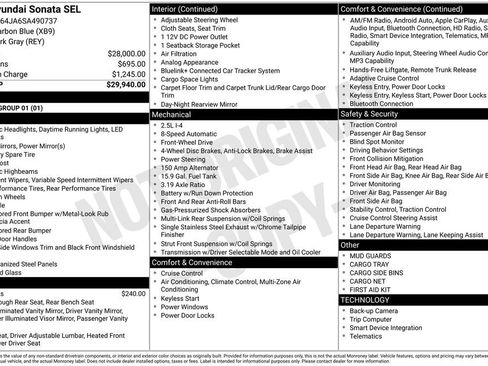 Used 2025 Hyundai Sonata SEL FWD image 2