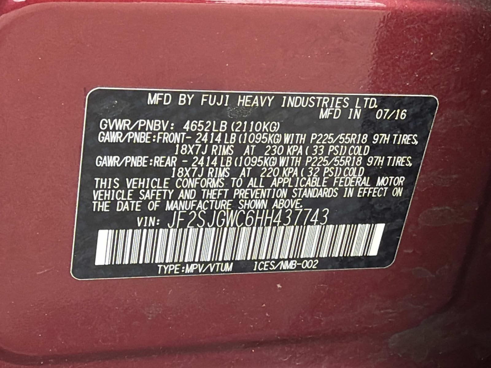 Used 2017 Subaru Forester 2.0XT Touring AWD/4WD image 34