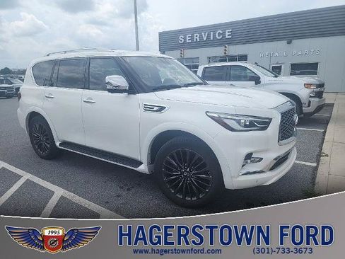 Used 2022 INFINITI QX80 Sensory w/ Cargo Package AWD/4WD image 1