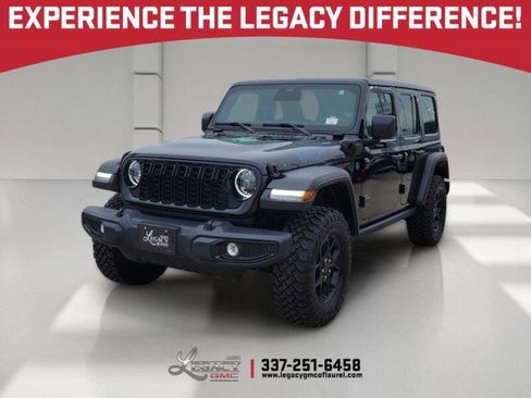 Used 2025 Jeep Wrangler Unlimited Sport S 4xe AWD/4WD image 1