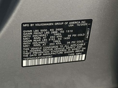 New 2026 Volkswagen Atlas SEL Premium R-Line image 16