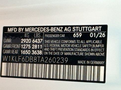 New 2026 Mercedes-Benz E 53 AMG e 4MATIC Sedan image 29